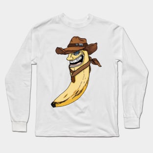 The Crooked Banana series : yee haw Long Sleeve T-Shirt